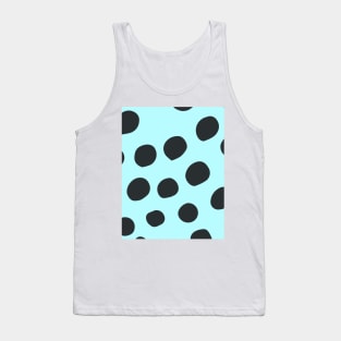 Fancy dot blue pastel pattern Tank Top